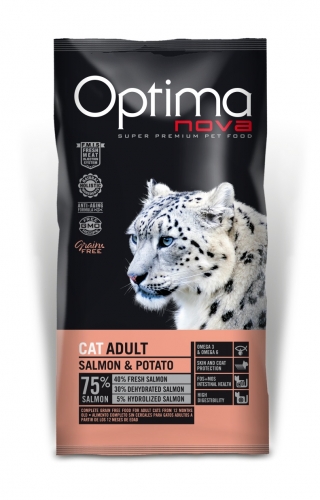 OPTIMAnova Cat Salmon & Potato GF 2 kg