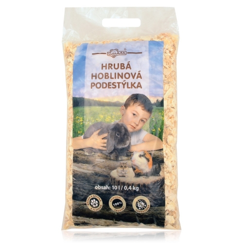 Hoblinová podestýlka hrubá, 14x 10l, cena za 1ks