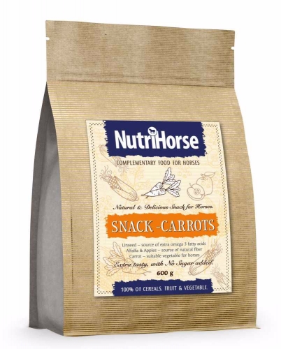 NutriHorse Snack (pochoutka pro koně) Carrot 600 g