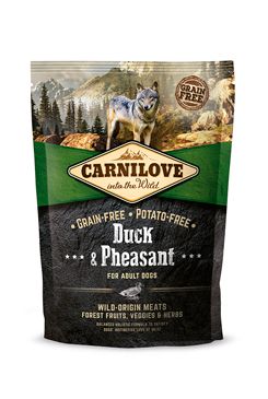 Carnilove Dog Duck & Pheasant for Adult NEW 1,5kg