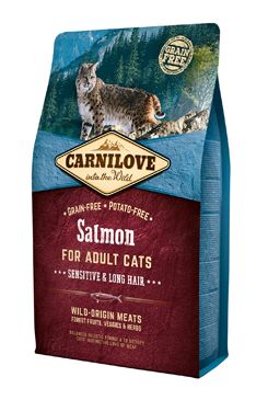 Carnilove Cat Salmon for Adult Sensitiv & LH 2kg