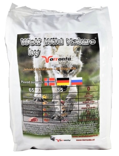 Wolf Wild Nature jehně a králík 2kg