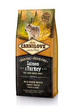 Carnilove Dog Salmon & Turkey for LB Adult 12kg