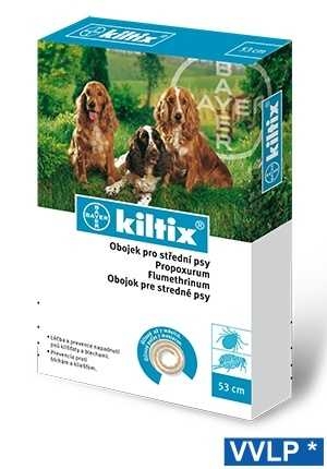 Obojek BAYER KILTIX antiparazitní 53 cm