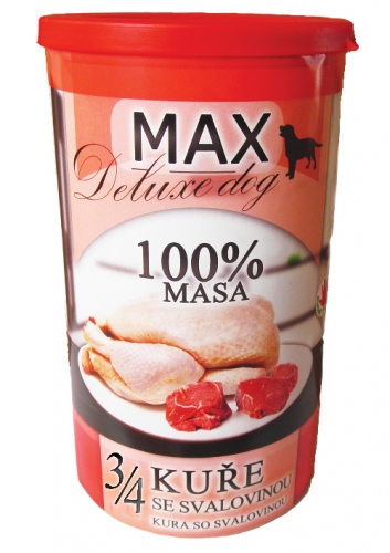 MAX deluxe 3/4 kuřete se svalovinou 1200g