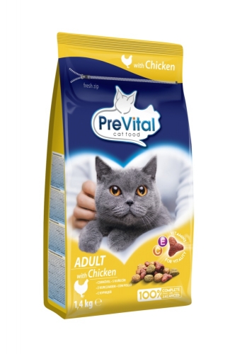 PreVital kočka kuřecí 1,4 kg