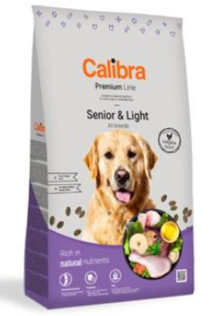 Calibra Dog Premium Line Senior&Light 3 kg NEW