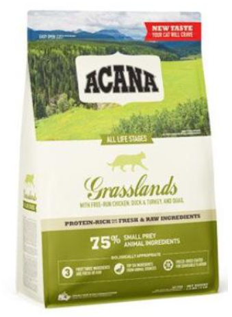 Acana Cat Grasslands Grain-free 4,5kg New