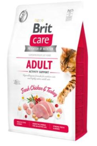 Brit Care Cat GF Adult Activity Support 0,4kg