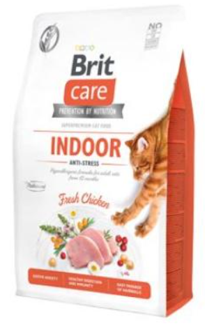 Brit Care Cat GF Indoor Anti-stress 0,4kg