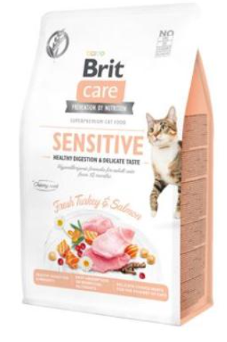 Brit Care Cat GF Sensit. Heal.Digest&Delic.Taste2kg