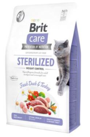 Brit Care Cat GF Sterilized Weight Control 0,4kg