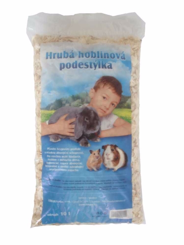 Hrubá hoblinová podestýlka Limara 10 l ( 0,4 kg )