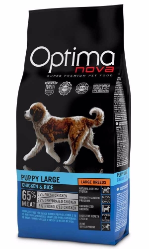 OPTIMAnova Dog Puppy Large Chicken & Rice 2 kg