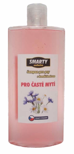 Šampon pro psy s kondicionérem PRO ČASTÉ MYTÍ SMARTY 250 ml