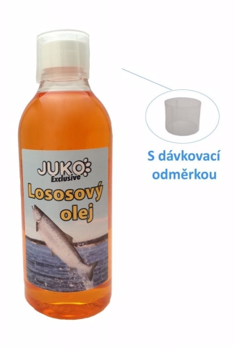 Lososový olej s odměrkou JUKO (500 ml)