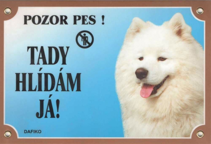 Cedulka Dafiko SAMOJED