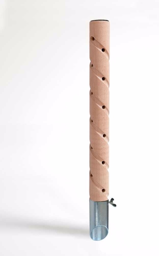 Psí pisoár design 3 dřevěný 60 cm