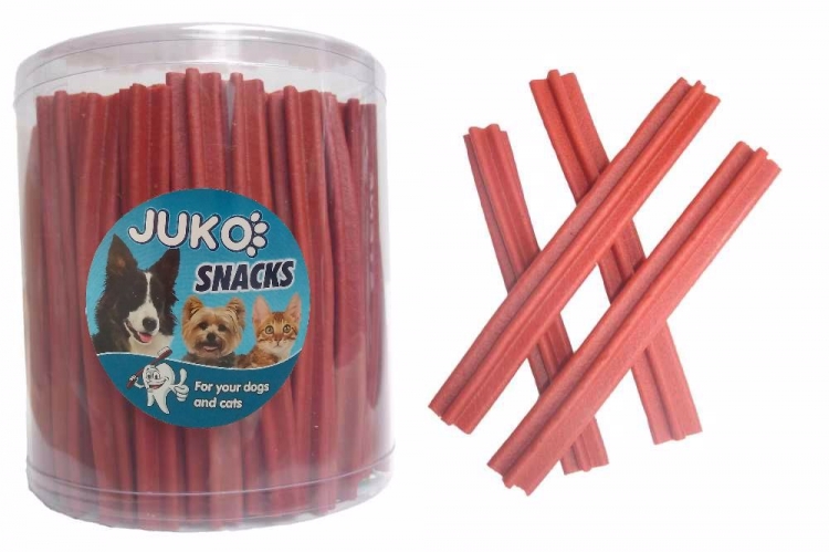 Jerky kříž Hovězí JUKO Snacks 12,5 cm (50 ks)