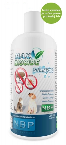 Max Biocide Shampoo repelentní šampón 200 ml !CZ!