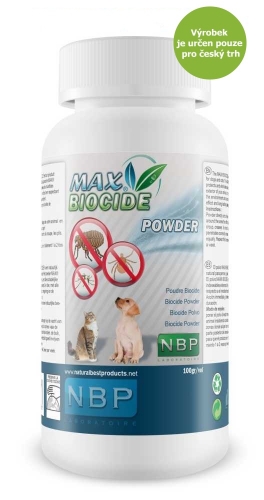 Max Biocide Powder repelentní pudr, pes a kočka 100 g !CZ!