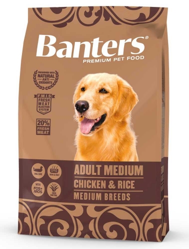 Banters Adult Medium Chicken & Rice 3 kg