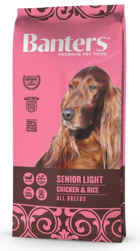 Banters Senior Light Chicken & Rice 15 kg