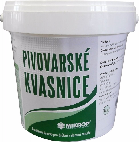 Pivovarské kvasnice Mikrop 0,5 kg