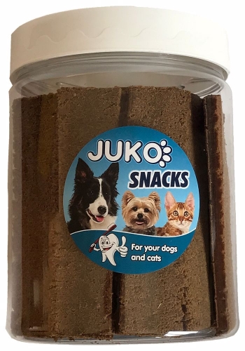 Masový plátek s Mořskou řasou JUKO Snacks 900 g (cca 35 ks)