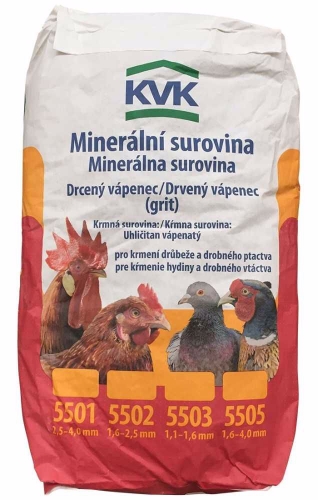 Vápenný grit KVK 25 kg