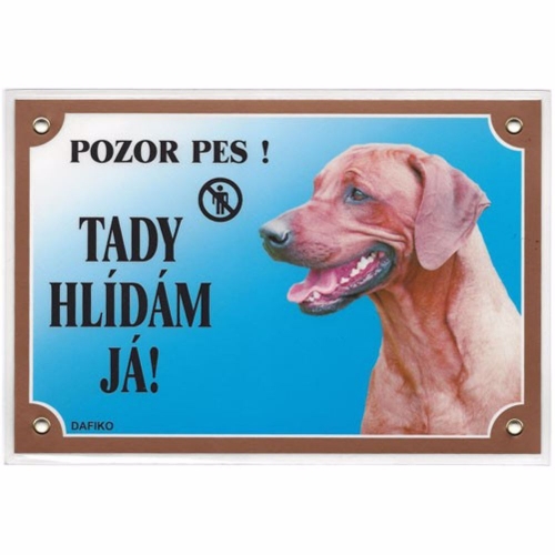 Cedulka Dafiko RIDGEBACK
