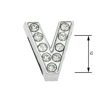 Navlékací písmenka V 12 mm