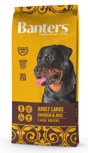 Banters Adult Large Chicken & Rice 15 kg