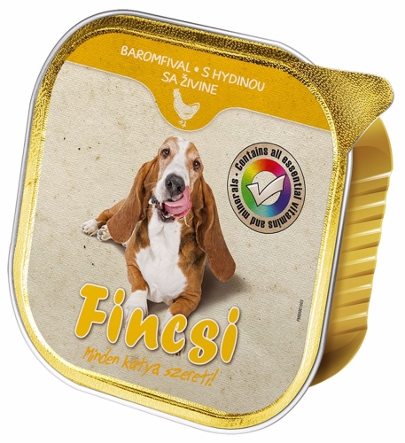 Fincsi Dog drůbeží, vanička 300 g