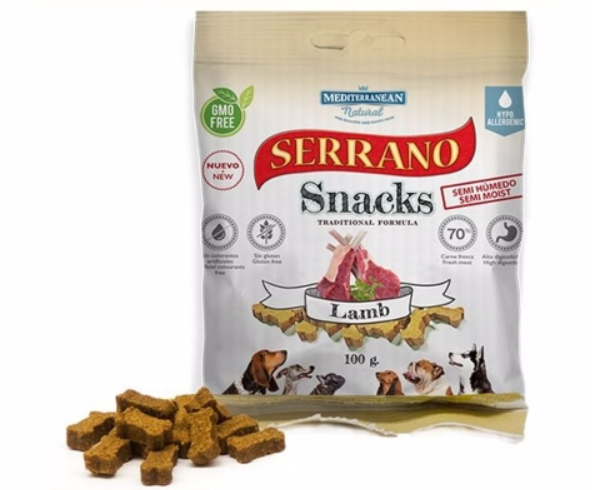 Serrano Snack Dog Lamb 100 g