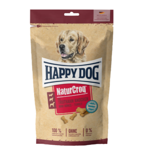 Happy Dog NaturCroq Mini Bones Truthahn 700 g