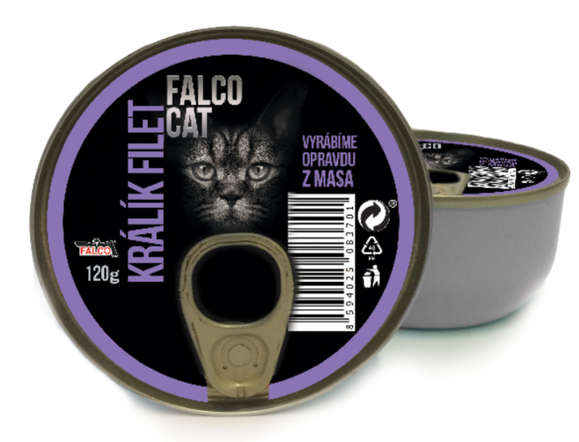 FALCO CAT 120g králík filet