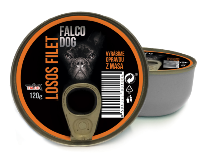 FALCO DOG 120g losos filet