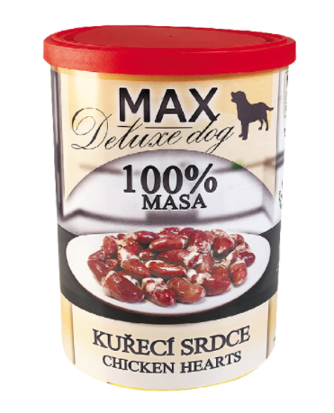 MAX deluxe kuřecí srdce 400g