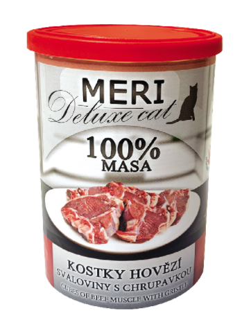 MERI kostky hovězí svaloviny s chrupavkou 400g