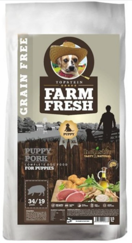 Topstein Farm Fresh Puppy Pork Grain Free 2 kg