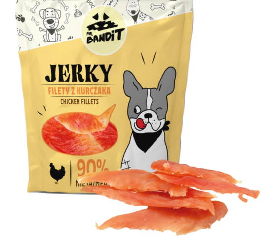 Mr.Bandit JERKY kuřecí filety 500 g