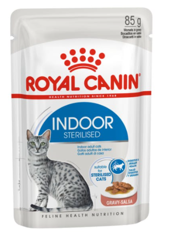 Royal Canin Feline Indoor Sterilised Gravy 12 x 85 g
