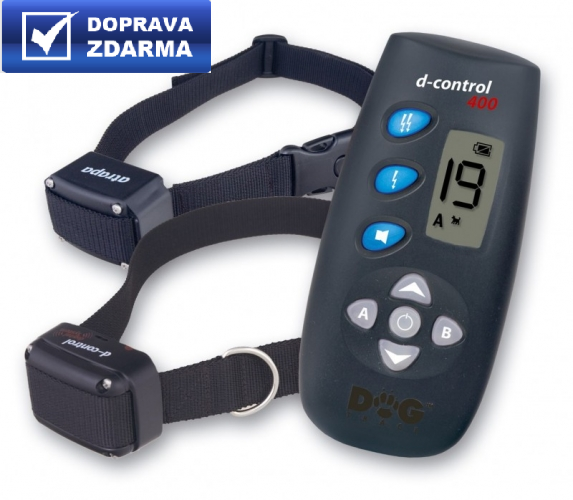 DOG trace d-control 403 - elektronický výcvikový obojek + atrapa