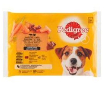 Pedigree kapsa mix.výběr se zeleninou ve šťávě 40x100g