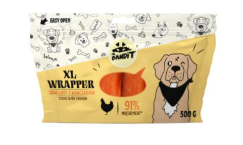 Mr.Bandit WRAPPER XL kuřecí tyčinky 500 g