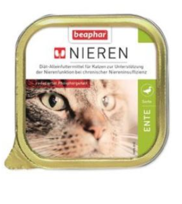 Beaphar Vet paštika Cat Renal kachna 100g