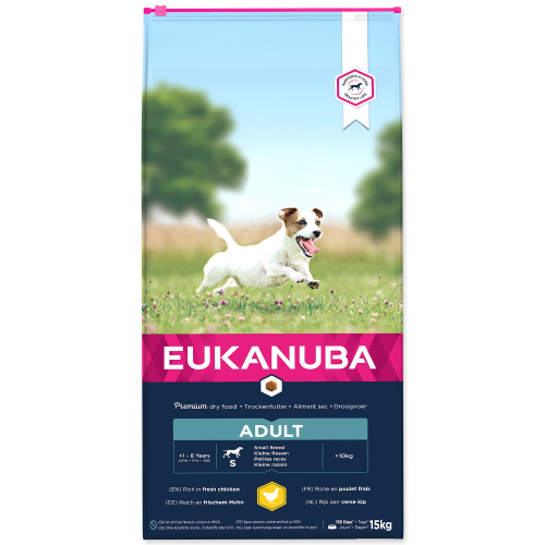 Krmivo EUKANUBA Adult Small 15kg