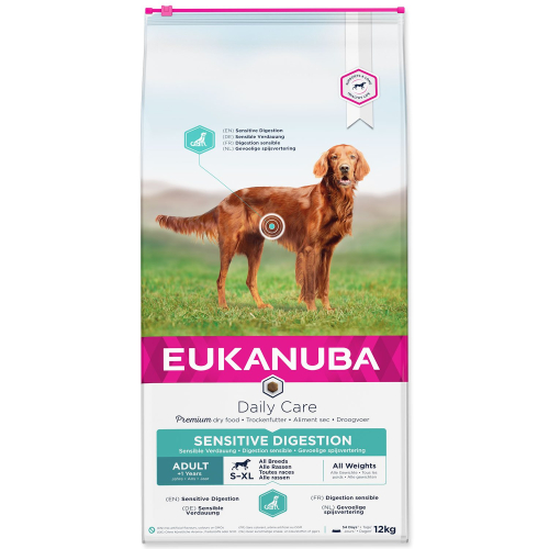 Krmivo EUKANUBA Daily Care Sensitive Digestion 12kg