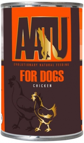 AATU Dog Chicken konzerva 400g